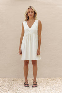 Freya Mini Dress - butter