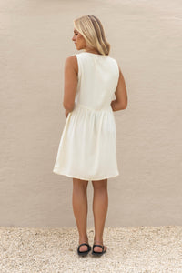Freya Mini Dress - butter