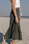 Harlow Midi Skirt - ivy