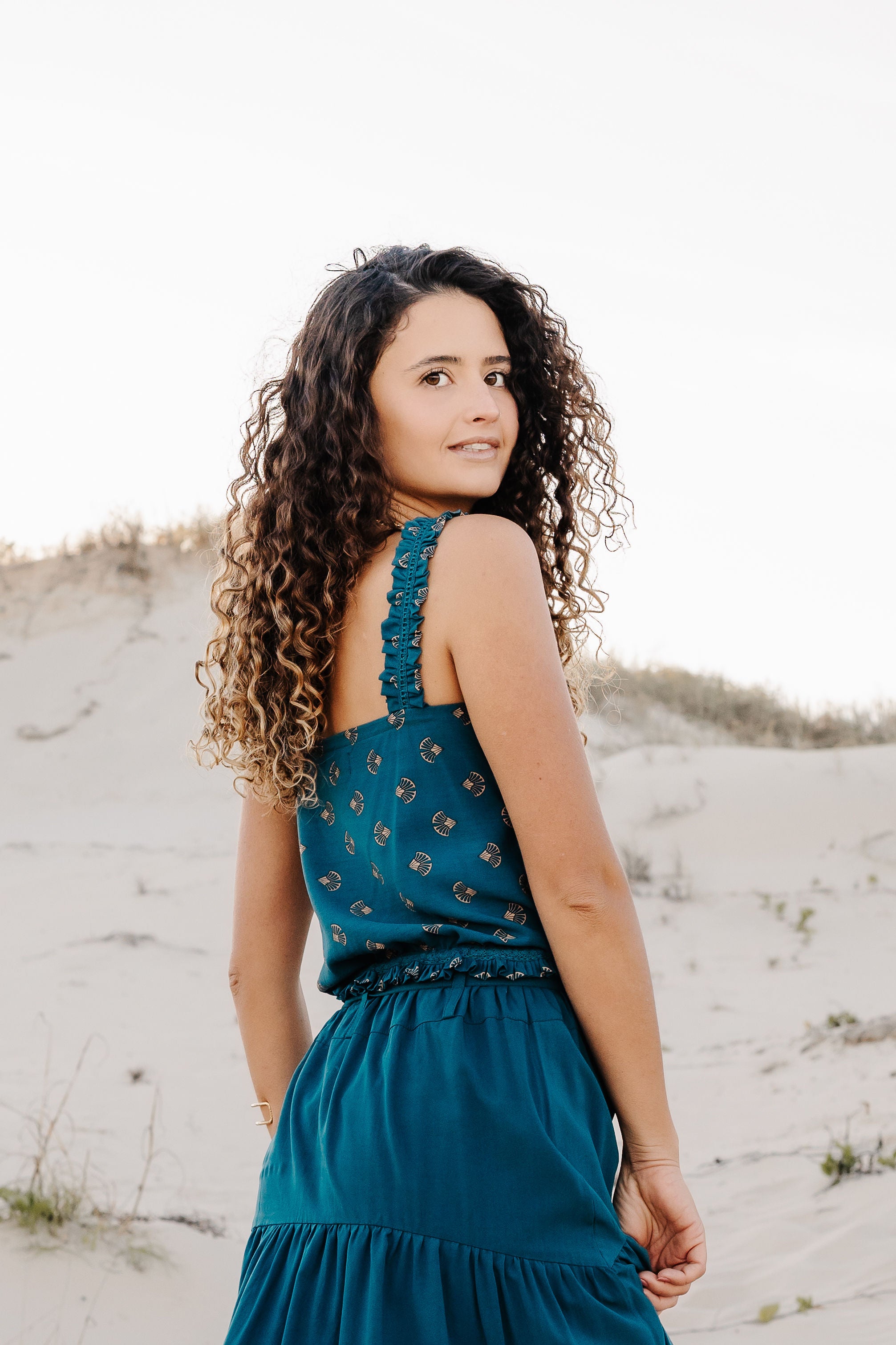 Harlow Mini Cami - Baltic Shell