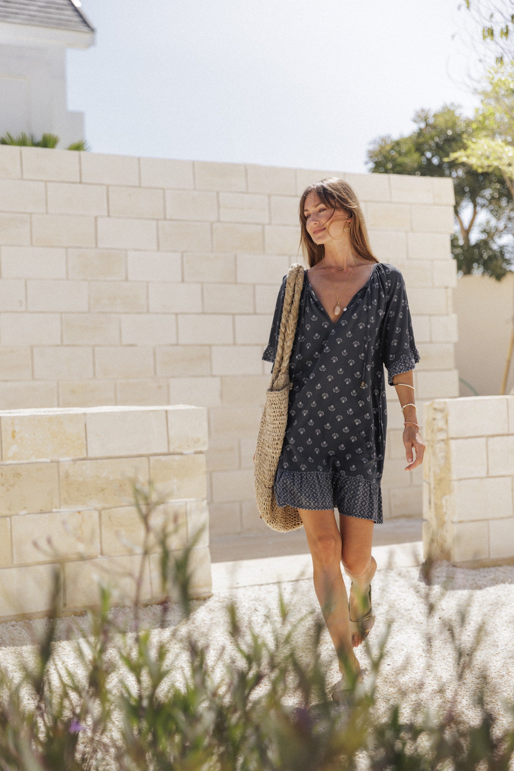 Vera Mini Dress - Noir