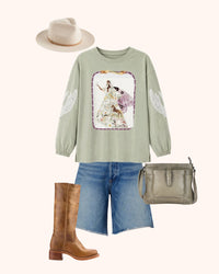 Fairy Folk Long Sleeve - sage