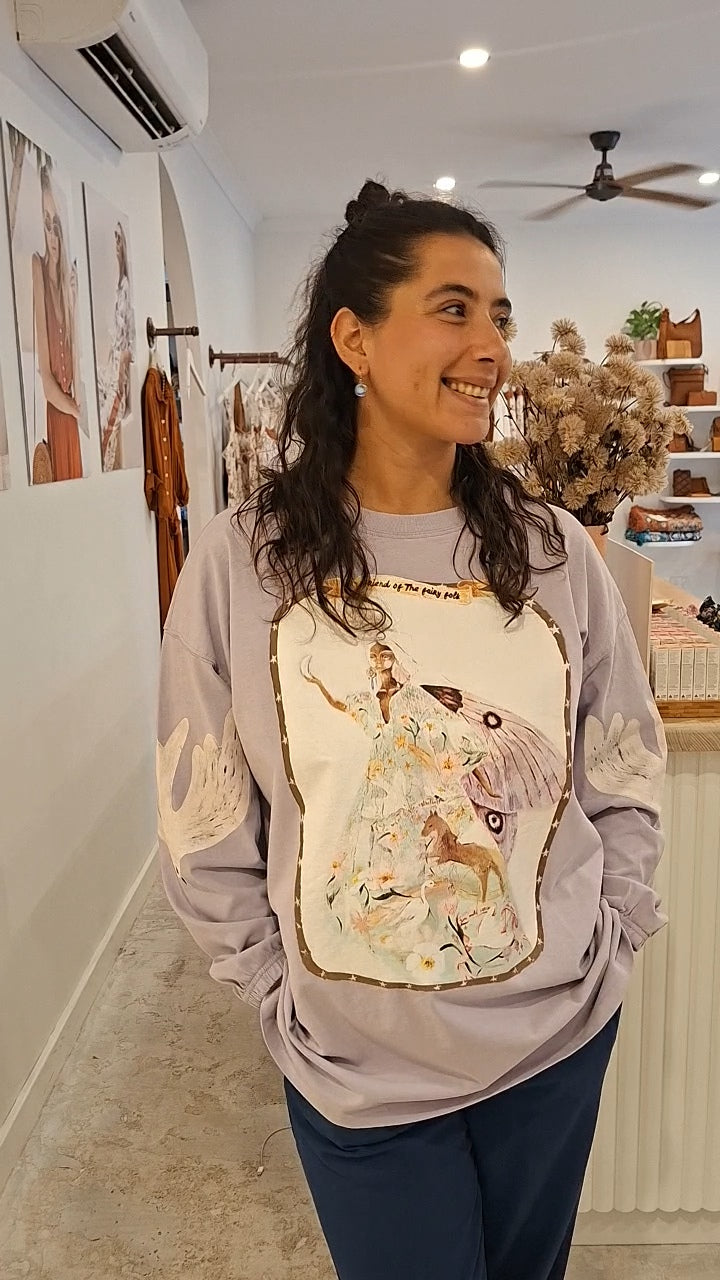 Fairy Folk Long Sleeve - lilac