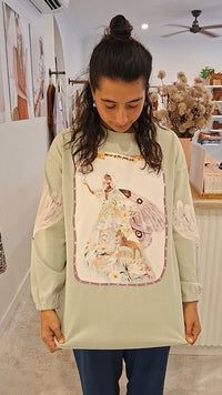 Fairy Folk Long Sleeve - sage