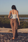Indira Wide Leg Pants - Coconut