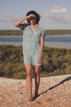 Iris Mini Dress - Laguna