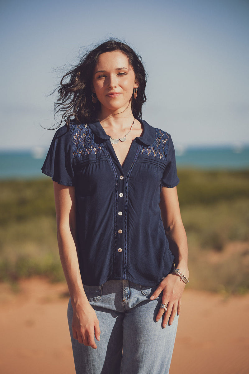 Iris Shirt - Oceana