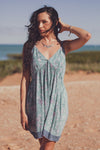 Iris Slip Dress - Laguna