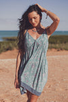 Iris Slip Dress - Laguna