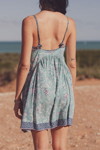 Iris Slip Dress - Laguna