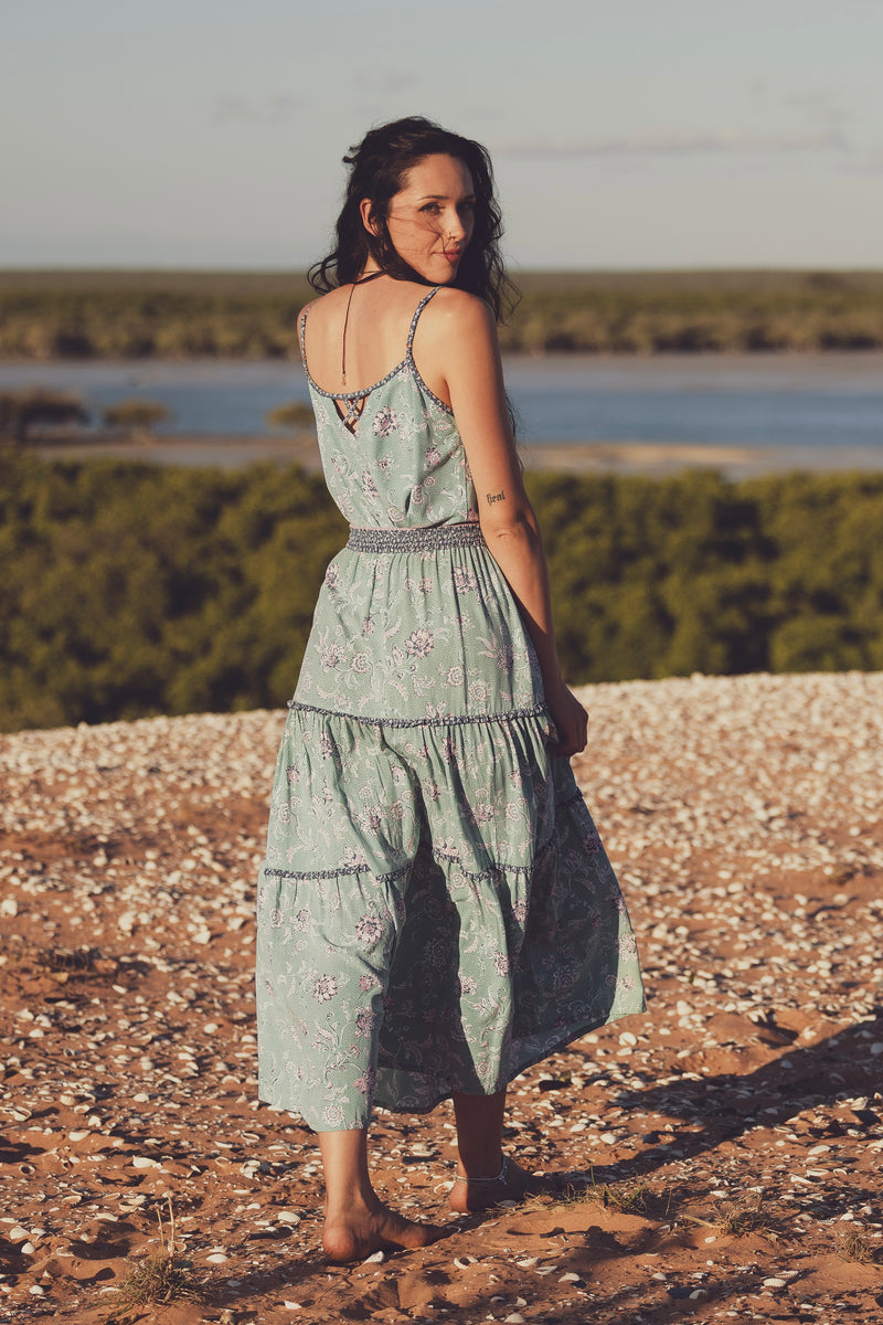 Iris Slip Top - Laguna