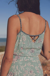 Iris Slip Top - Laguna