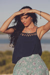 Iris Slip Top - Oceana