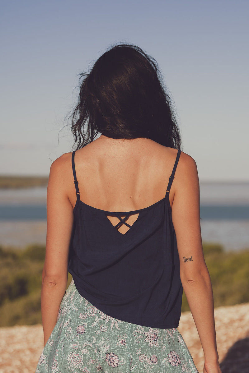 Iris Slip Top - Oceana