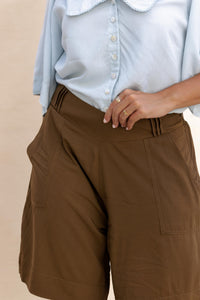 Lila Shorts - chocolate