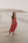 Maxi Wingdress - Crimson