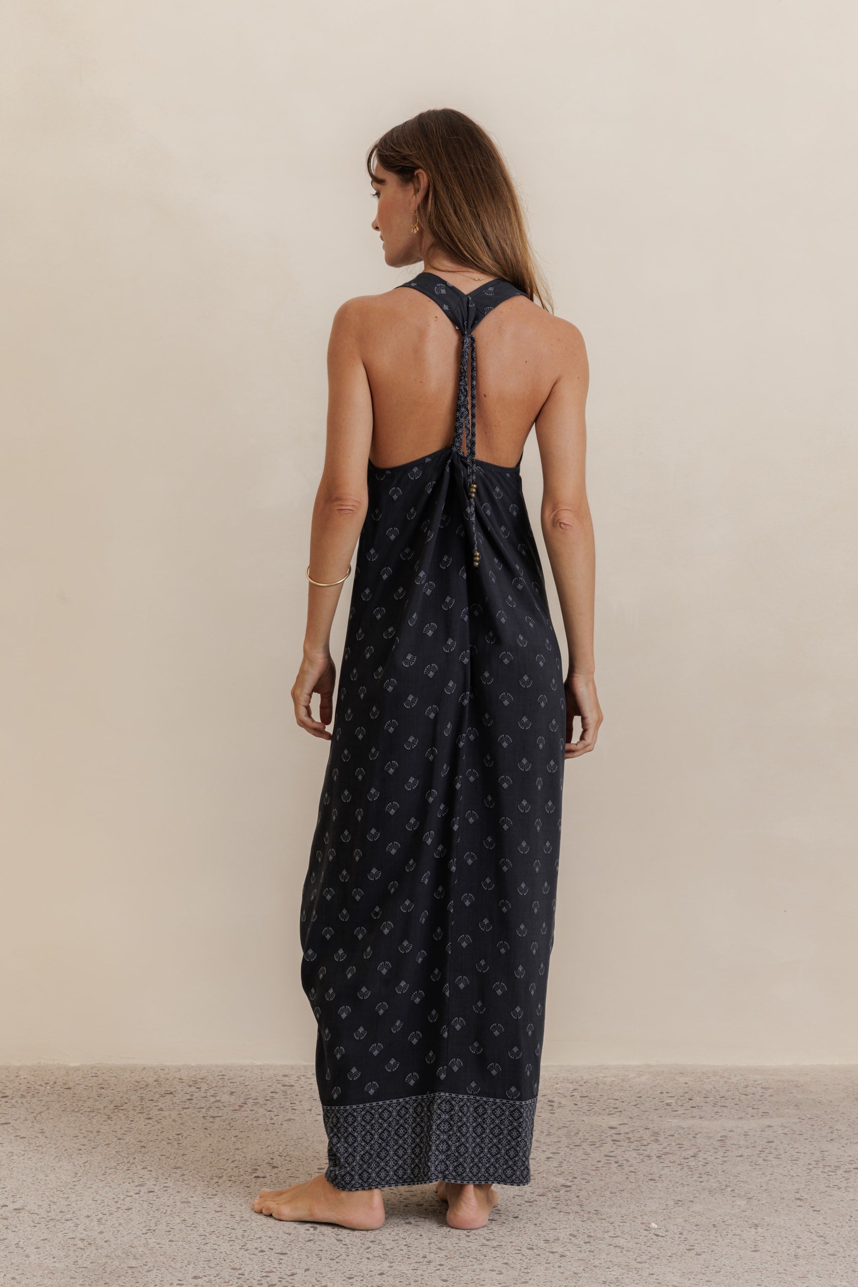 Maxi Wingdress -Noir