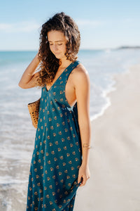 Maxi Wingdress - Baltic Shell