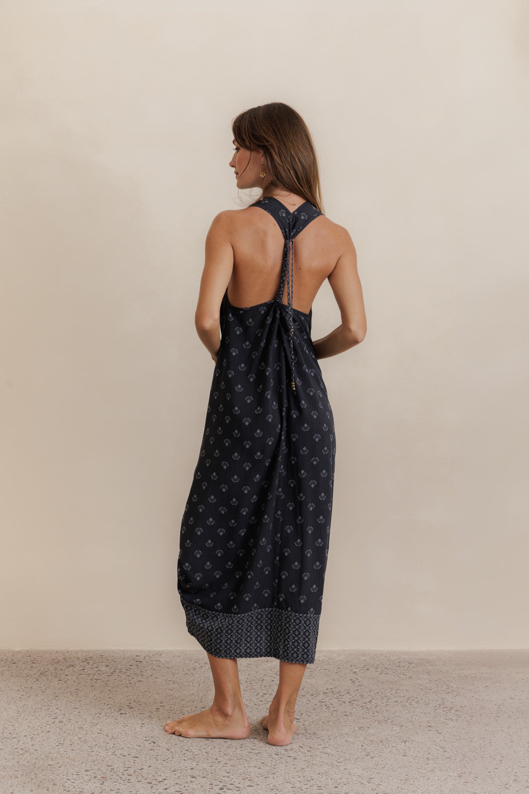 Midi Wingdress - Noir