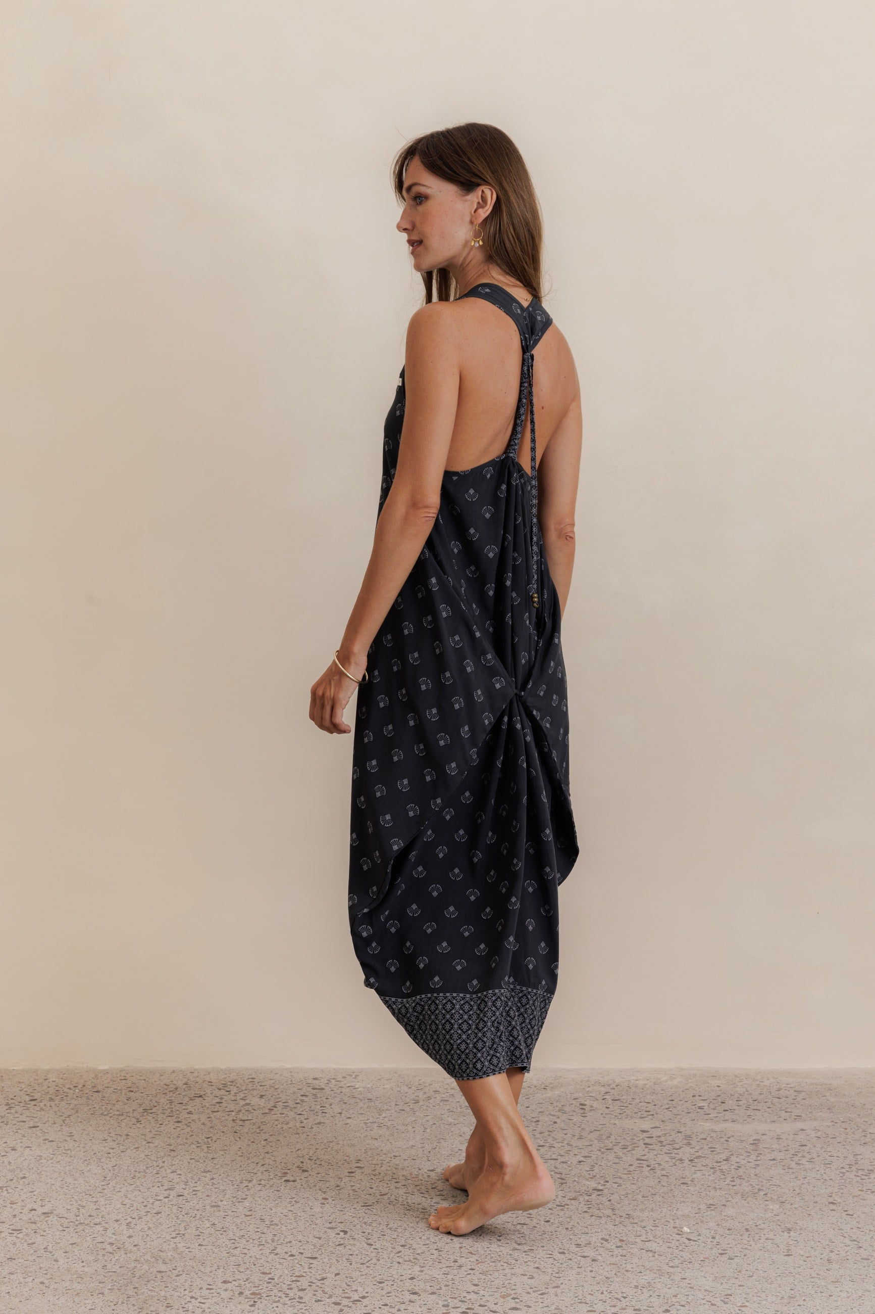 Midi Wingdress - Noir