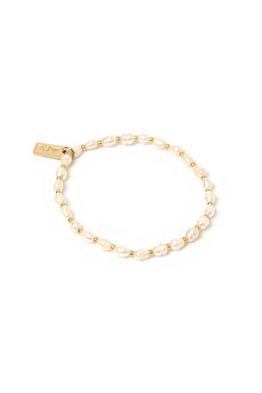 Amber Pearl Bracelet