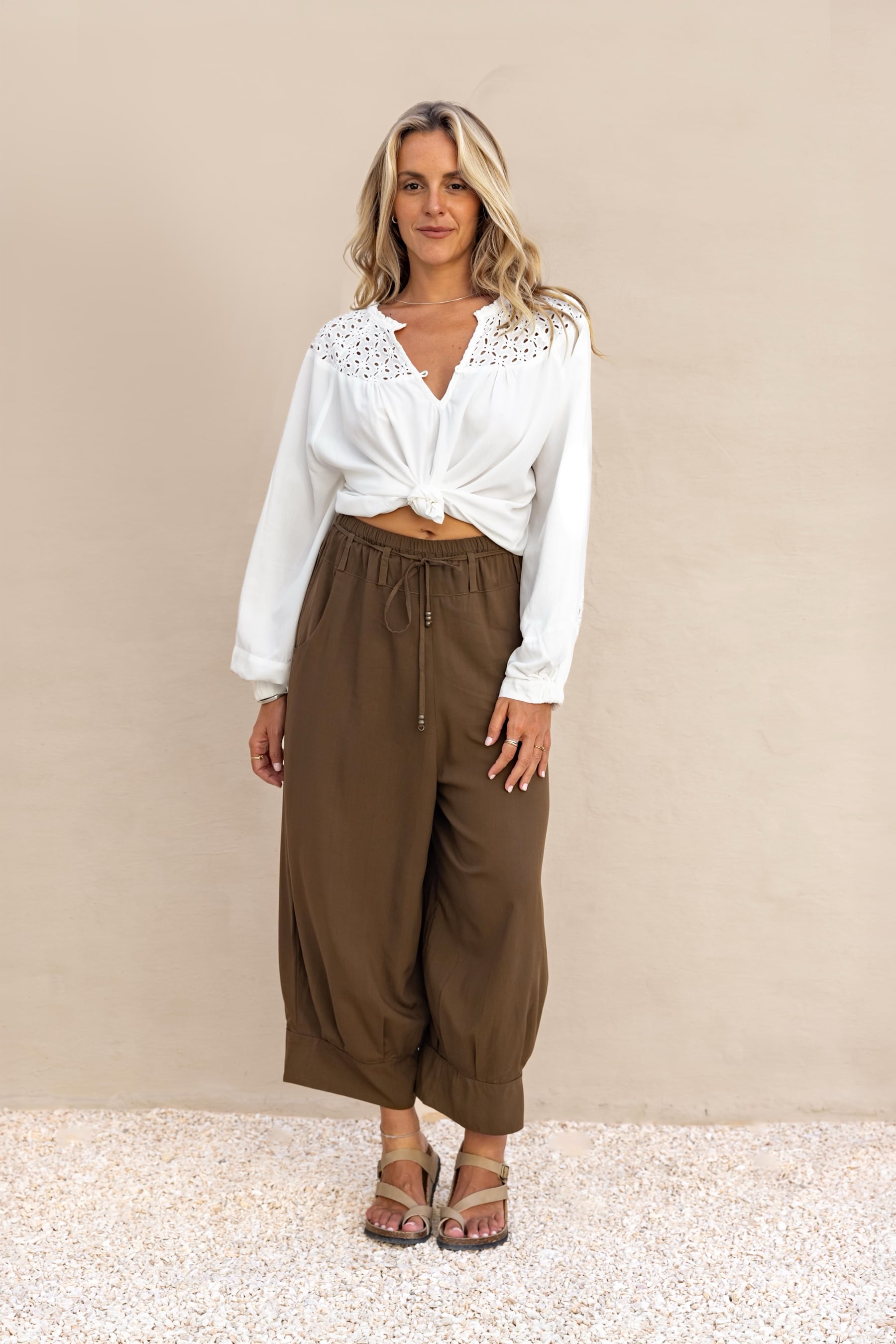 Vera Blouse - ivory