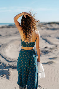 Vera Harem Pants - Baltic Shell