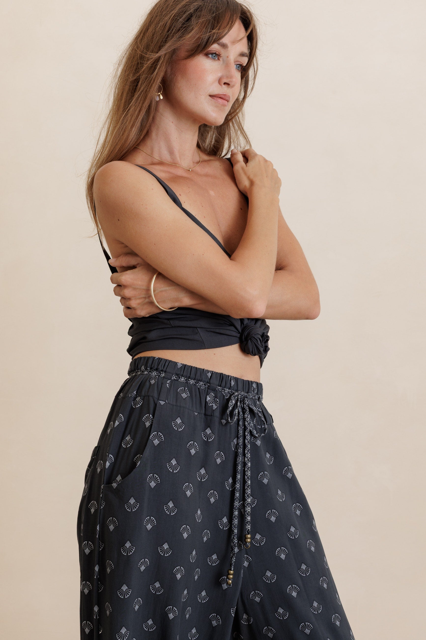 Vera Harem Pants - Noir