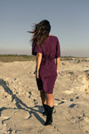 Verve Midi Dress - violet