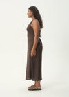Focus Maxi Dress - coffee