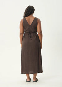 Focus Maxi Dress - coffee