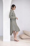 Linen Shirt Dress - Pistachio
