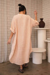 Malle Linen Dress - Blush