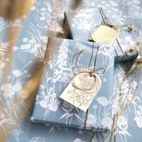 Tissue Paper - Wildflowers in Blue