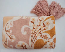 Throw - enchanted forest dusty rose