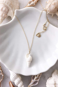 Cone Shell Necklace - Gold Fill